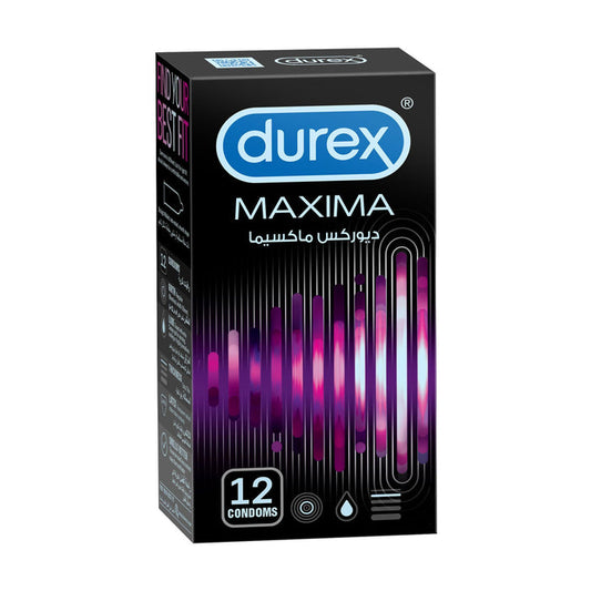 Durex Maxima Condoms, 12 Pieces - Makkah Pharmacy
