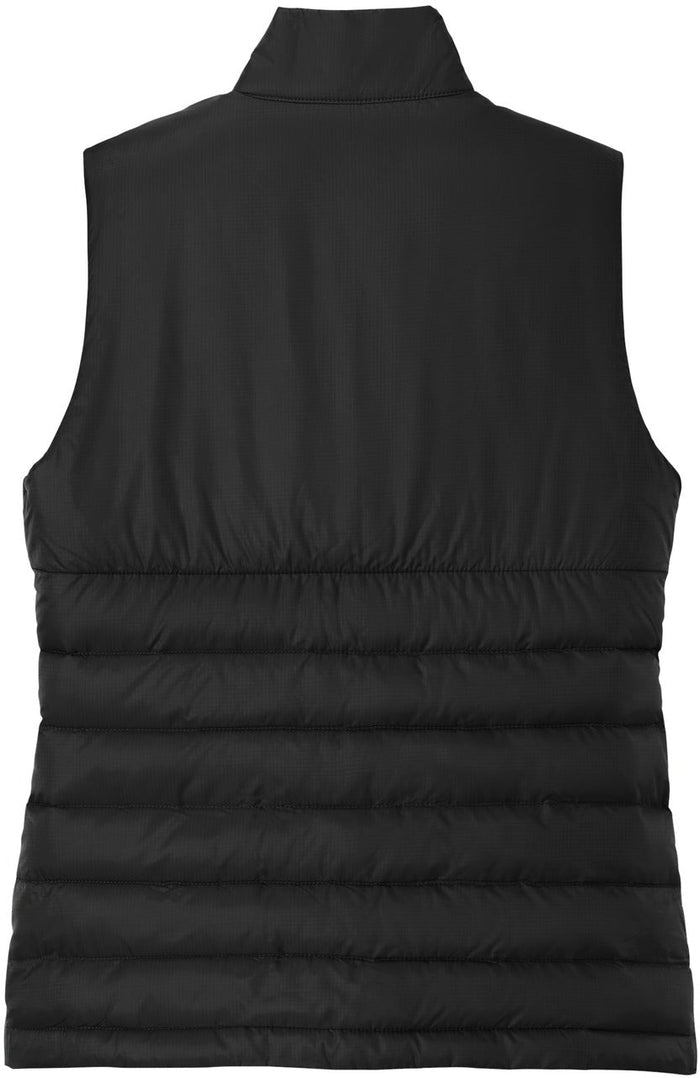 no-logo Eddie Bauer Ladies Quilted Vest-Eddie Bauer-Thread Logic