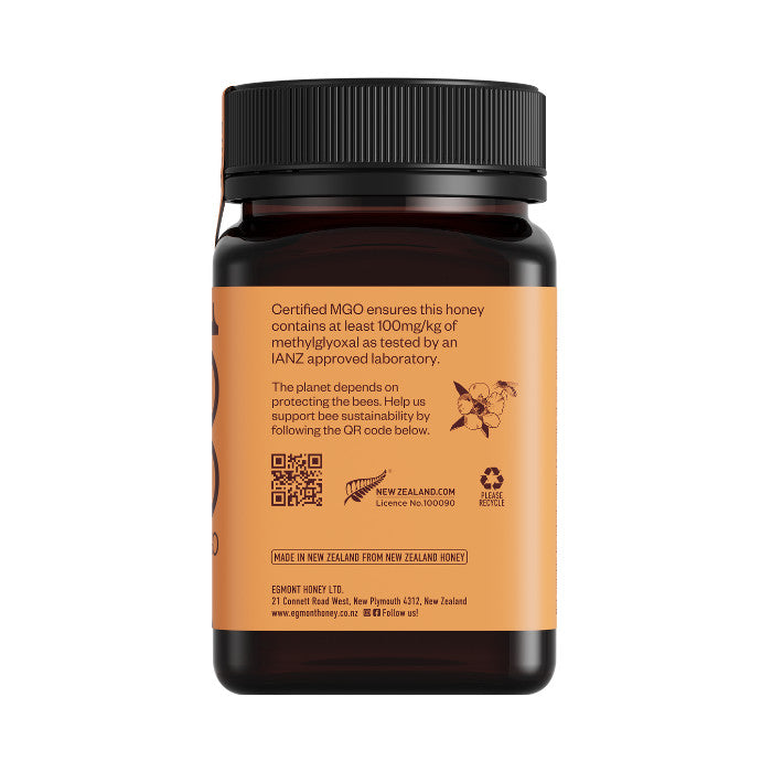 Egmont Honey Multifloral Manuka Honey 100+MGO - 500g Egmont