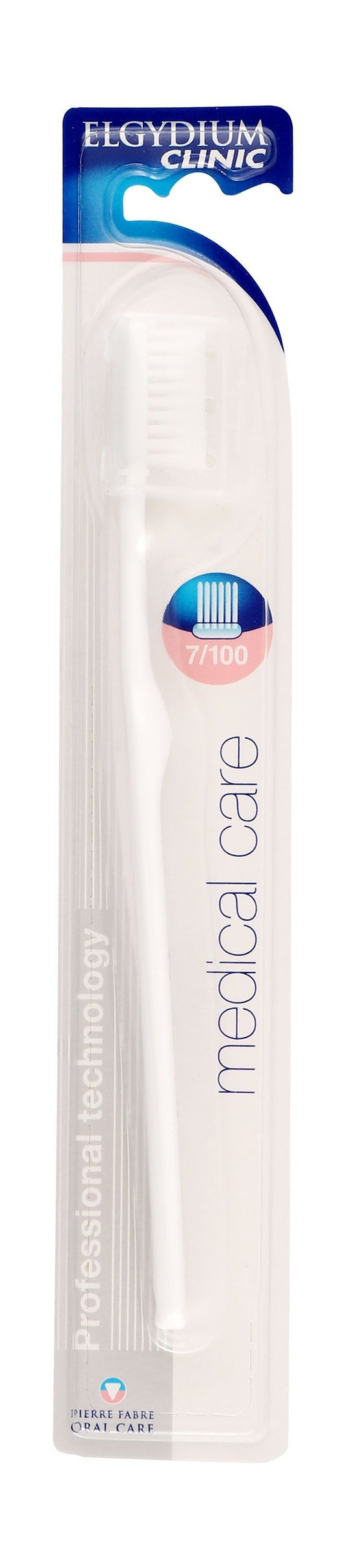 Elgydium Clinic White 7/100 Soft Toothbrush, 1 Piece - Makkah Pharmacy