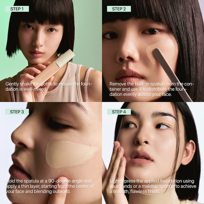 [ENTROPY] Organza Fit Spatula Foundation-Luxiface.com