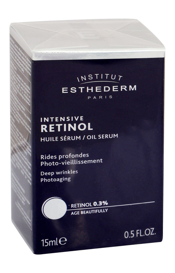 Esthederm Intensive Retinol Anti-Aging Facial Oil Serum for Deep Wrinkles, 15ml - Makkah Pharmacy