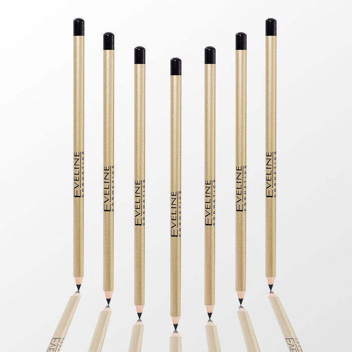 Eveline Cosmetics Eyeliner Eye Pencil - Black 2 gm