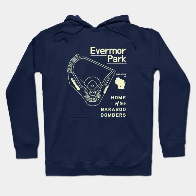Evermor Park - Home Of The Baraboo Bombers! (Light) Hoodie