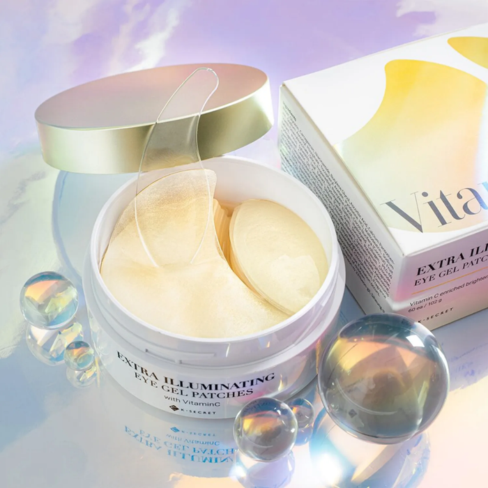 KSECRET Extra Illuminating Eye Gel Patches (Vitamin C) Nudie Glow Australia
