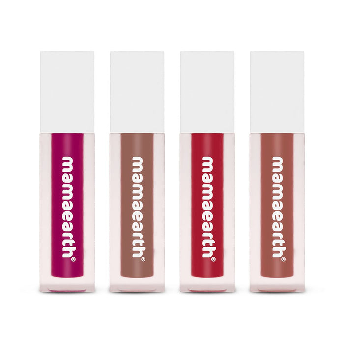 Feather Light Liquid Matte Lipstick pack of 4 minis (4 X 1.2 ml)