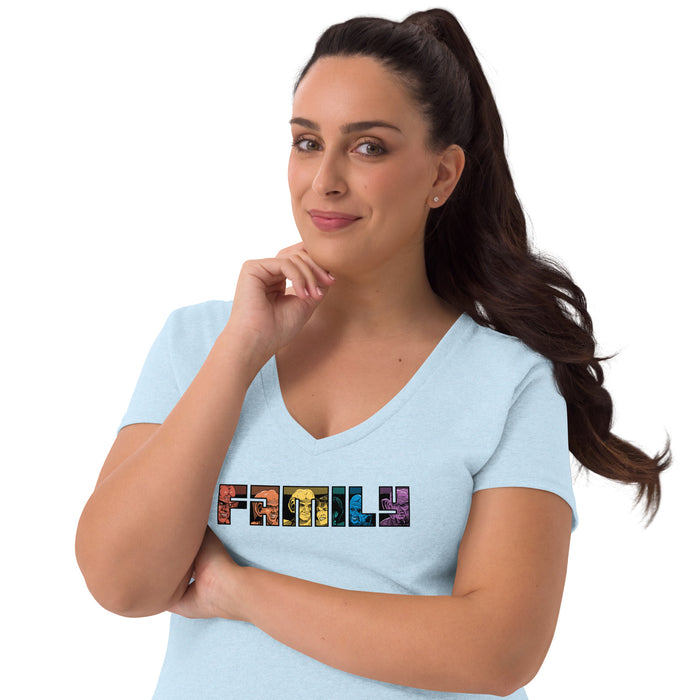 Ferengi Family - Women’s recycled v-neck t-shirt