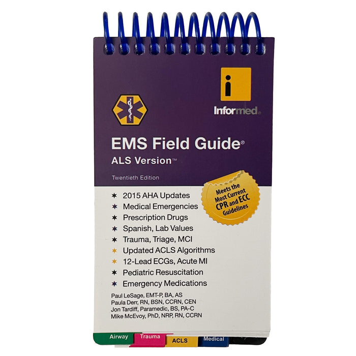 Field Guide: InforMed EMS (ALS version), 20th Edition-front
