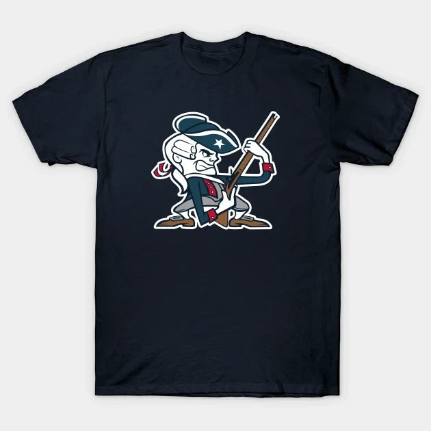 Fighting New England Patriots Notre Dame Mashup Design T-Shirt
