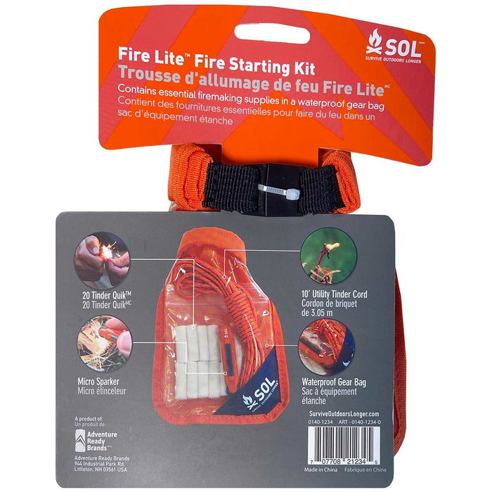 Fire-Lite™ Firestarter & Tinder-Quik
