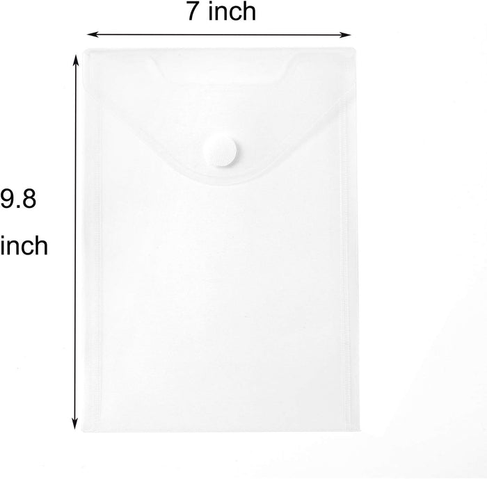 Flat Storage Envelopes With Velcro Closure - Variety Pack set of 8