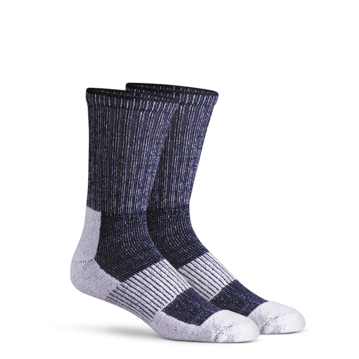 Fox River® Men's Wick Dry Euro Medium Weight Crew Sock Socks Fox River Navy/White L