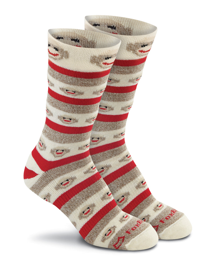 Fox River® Women's Monkey Stripe Lightweight Crew Sock Socks Fox River