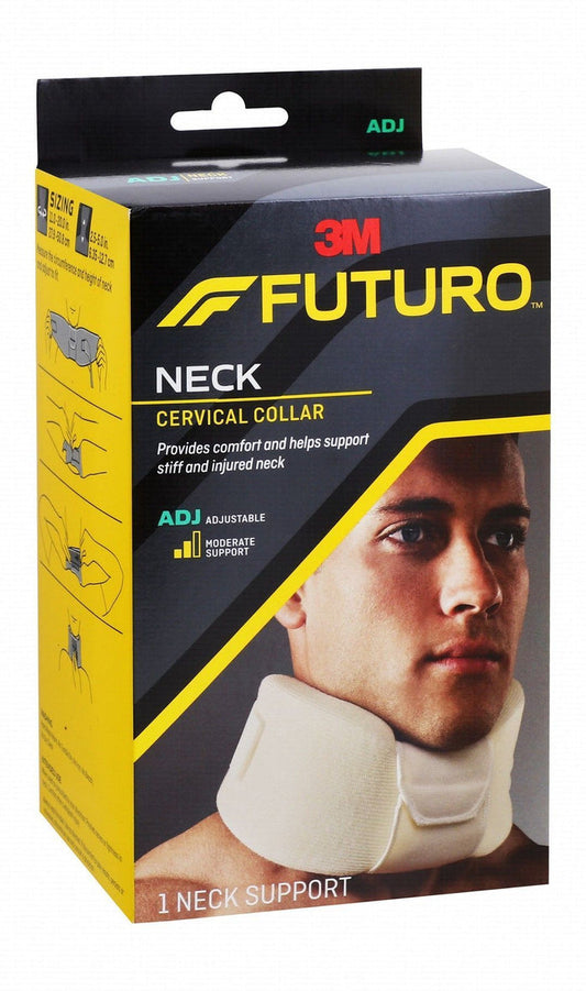 Futuro Custom Fit Soft Cervical Collar (27.9-50.8cm), 1 Piece - Makkah Pharmacy