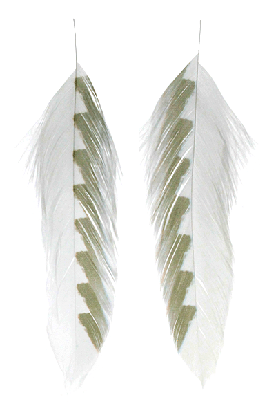 Galloup's Fish Feathers - Shark Fin - Spawn Fly Fish - Montana Fly Company