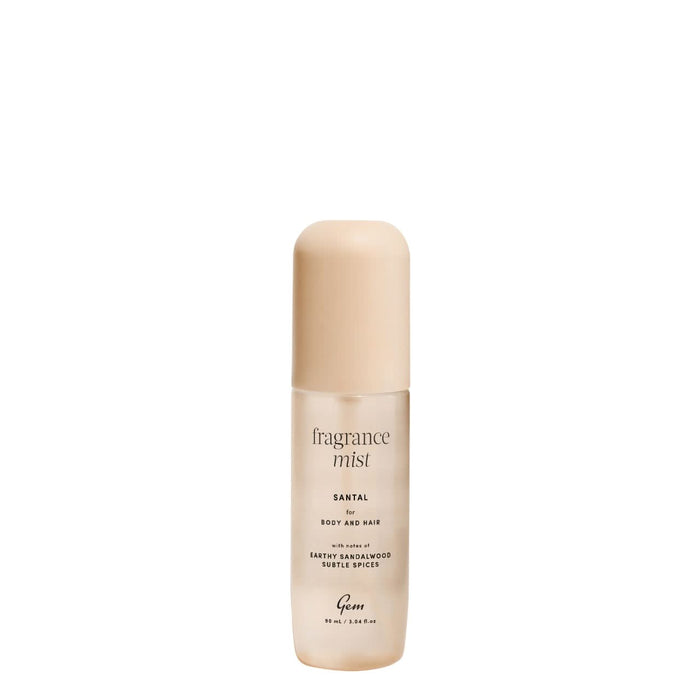 Gem Fragrance Mist For Body & Hair Santal 90ml