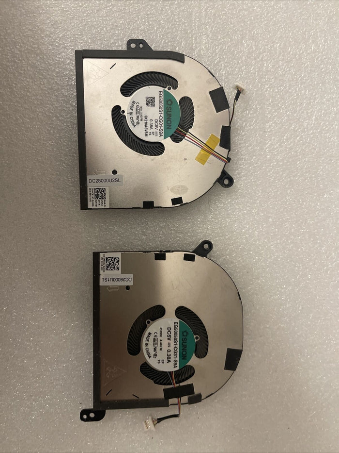 Genuine Dell XPS 15 9510 Precision 5560 COOLING FAN Right+ Left 0FK50V 0CN1MT