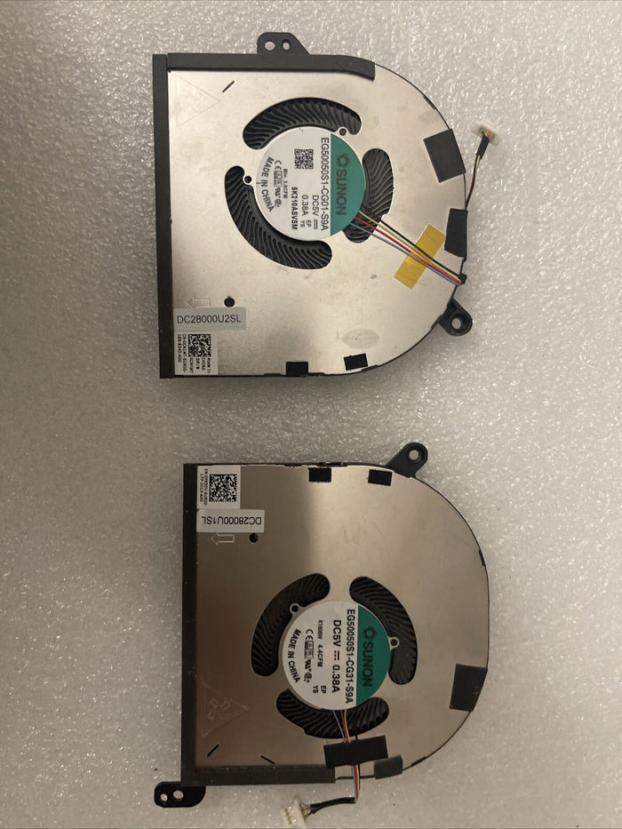 Genuine Dell XPS 15 9510 Precision 5560 COOLING FAN Right+ Left 0FK50V 0CN1MT