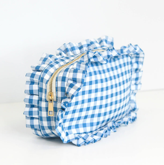 Gingham Ruffle Bag