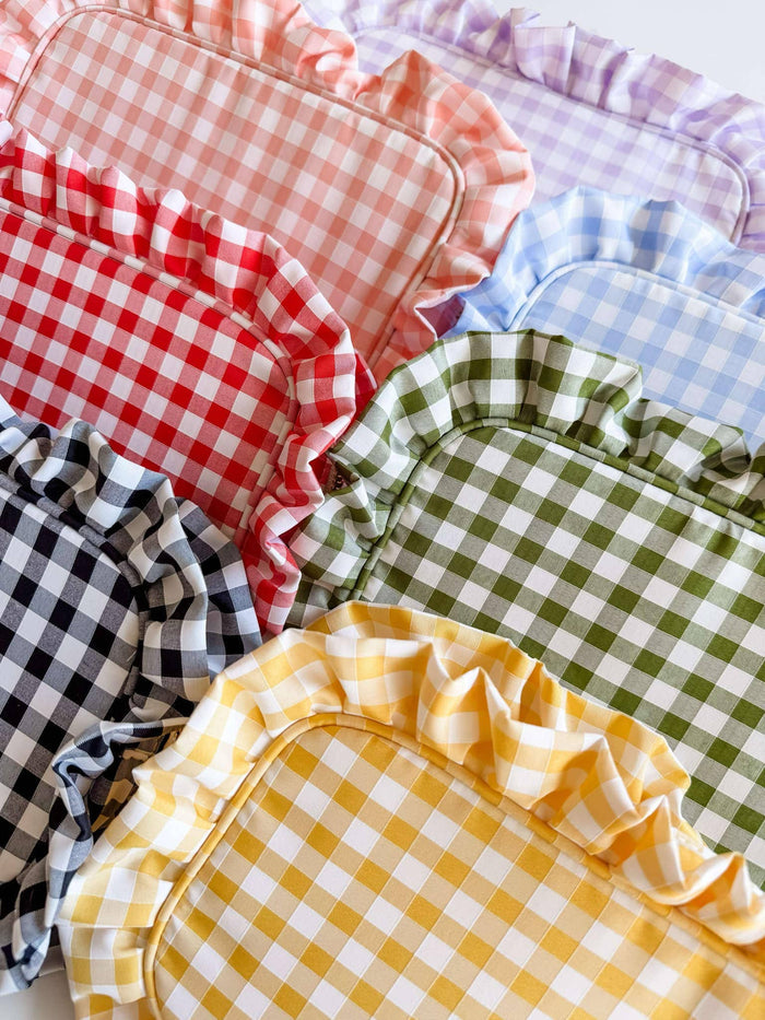 Gingham Ruffle Bag