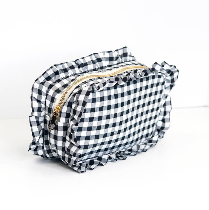 Gingham Ruffle Bag