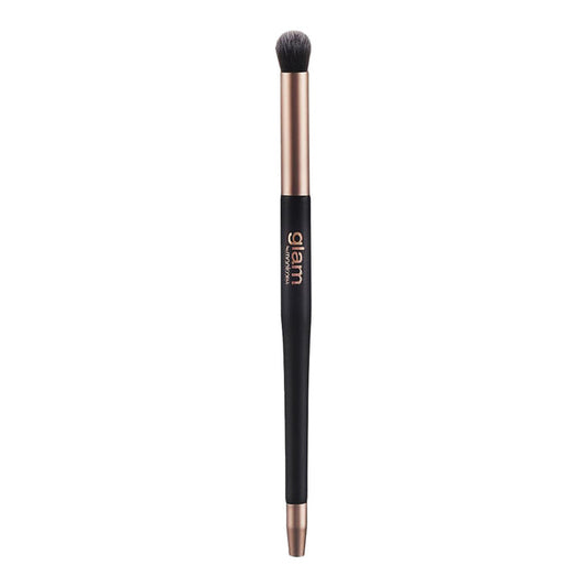 Glam by Manicare GE1 Blending Crease Brush with tapered head and dual fibres for precise colour application and seamless eyeshadow blending