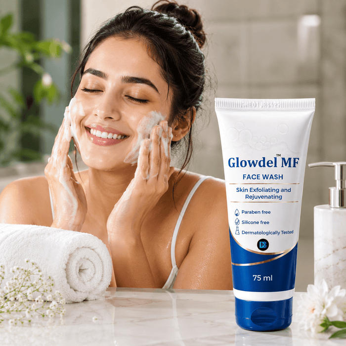 Glowdel MF Face Wash 75ml - Cosmosentials