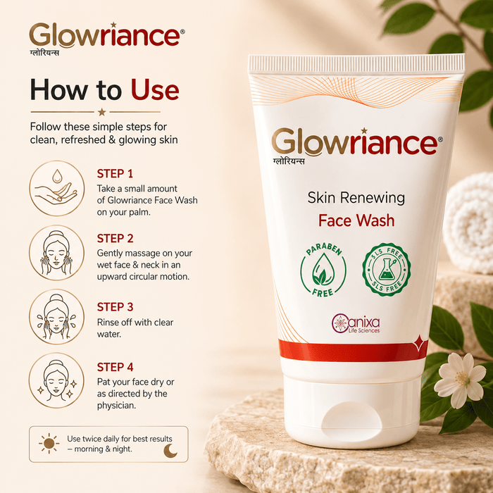 Glowriance Skin Renewing Face Wash - Cosmosentials