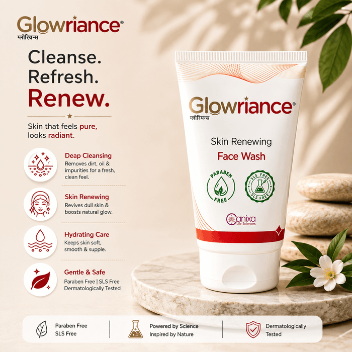 Glowriance Skin Renewing Face Wash - Cosmosentials