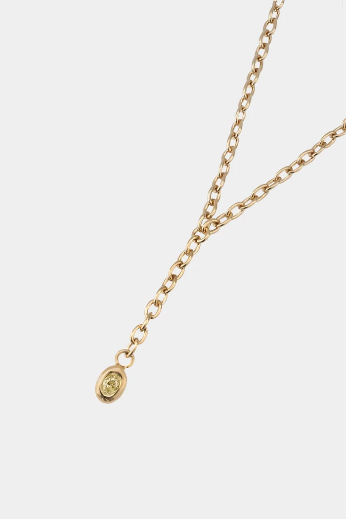 Gold / Butter Ami Lariat Necklace