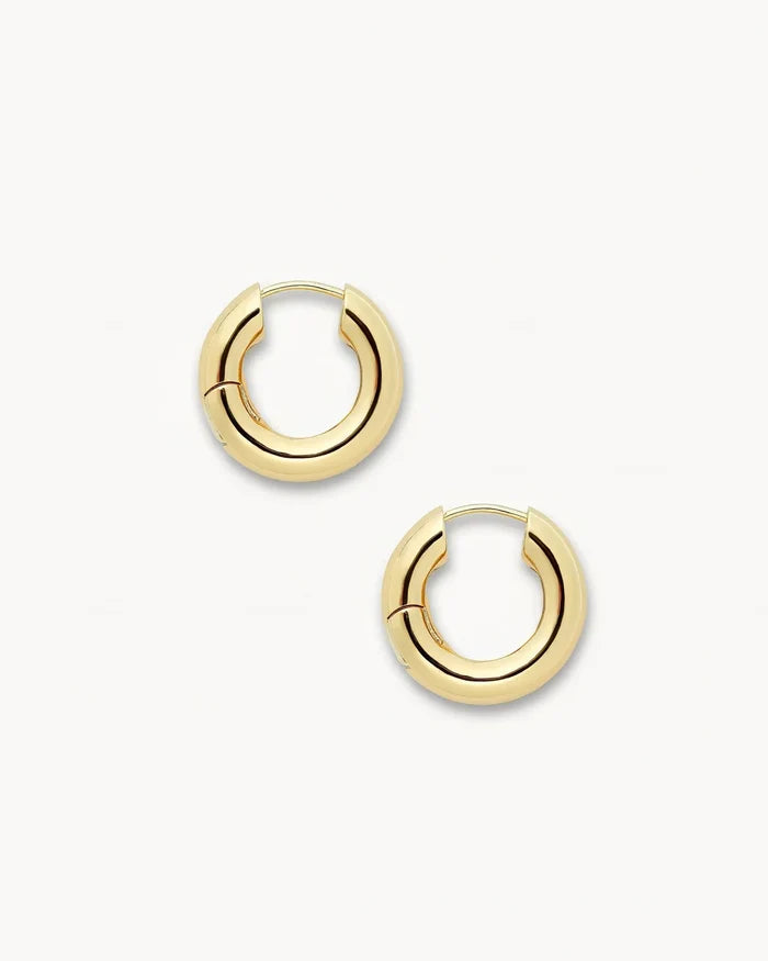 Gold Chunky Hoops