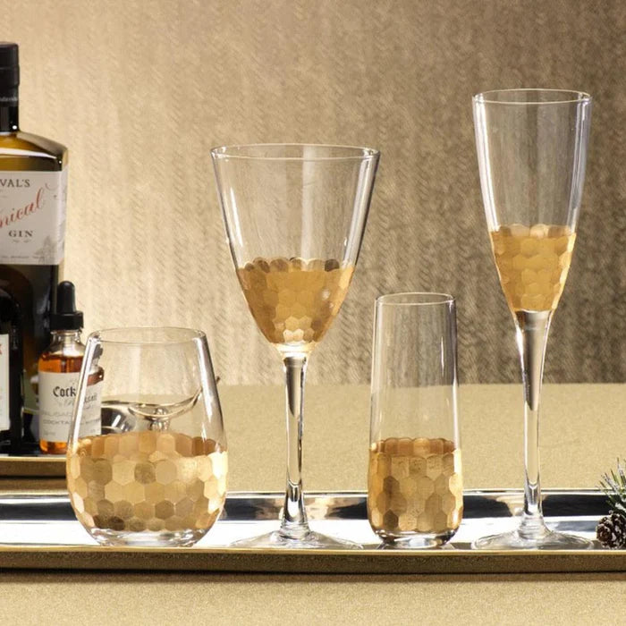 Gold Leaf Barware