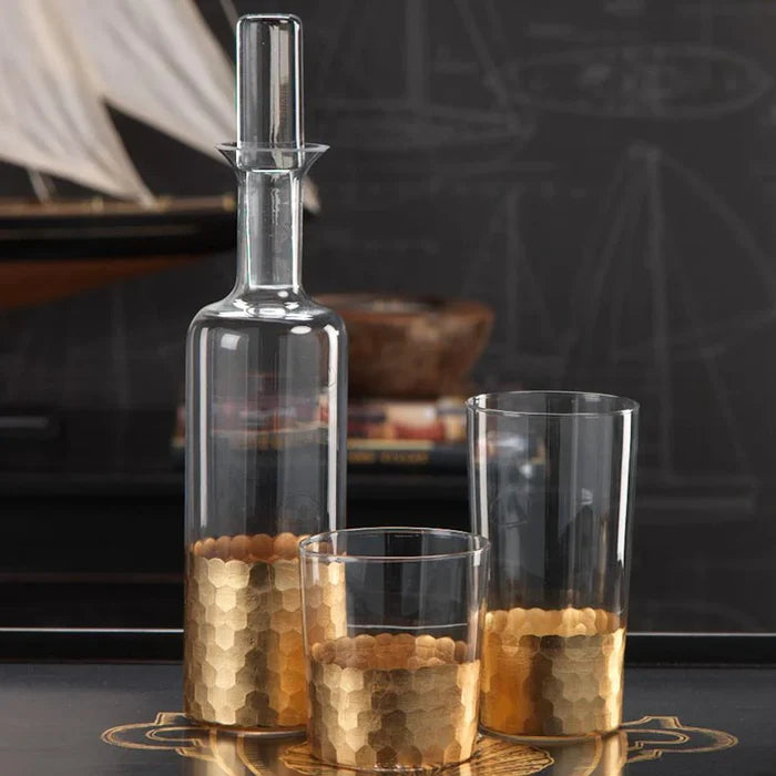 Gold Leaf Barware