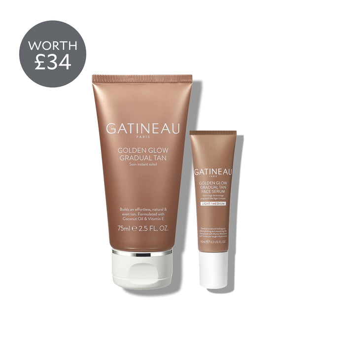 Golden Glow Face and Body Duo Worth £34
