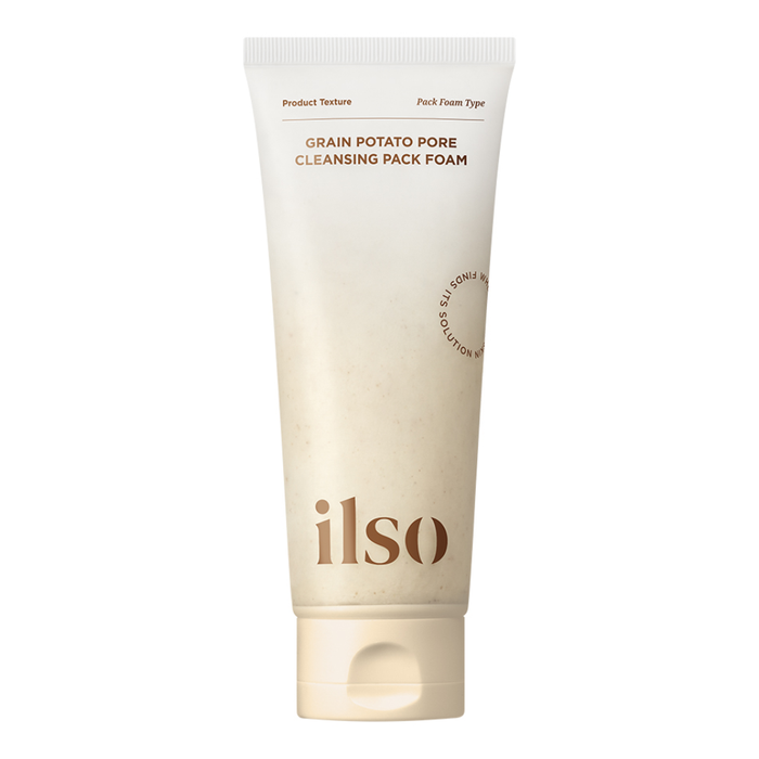 ilso Grain Potato Pore Cleansing Pack Foam Nudie Glow Australia