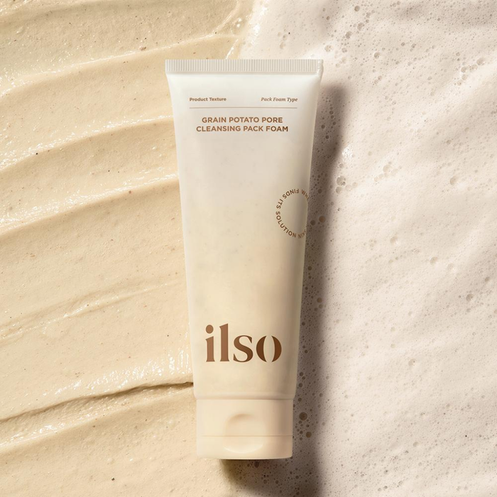 ilso Grain Potato Pore Cleansing Pack Foam Nudie Glow Australia