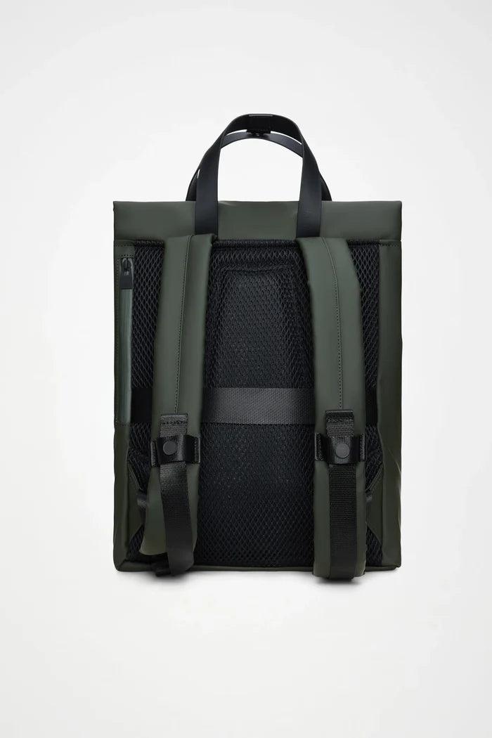 Green 2Way Tote Backpack