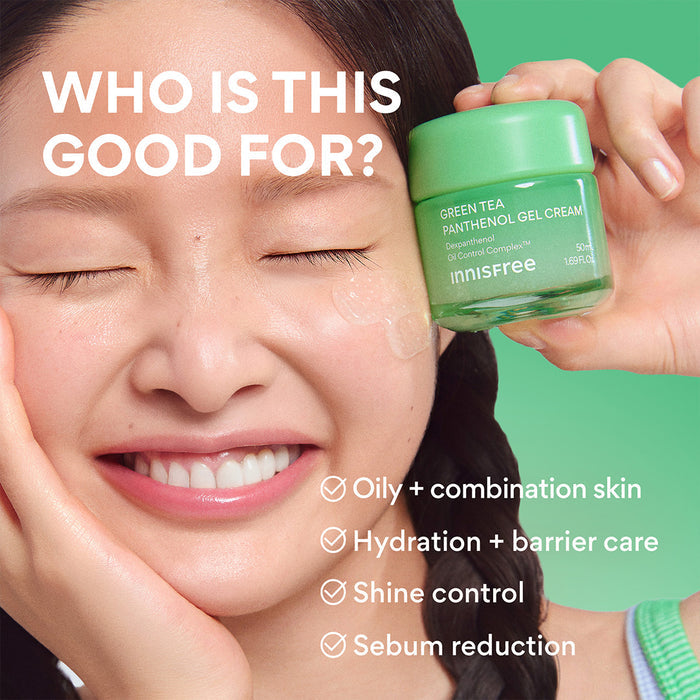 Green Tea Panthenol Gel Cream who is it good for