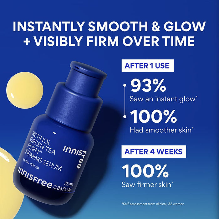 Retinol Green Tea PDRN™ Firming Serum claims