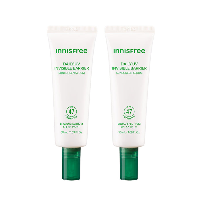 2x Green Tea Sunscreen Serum Duo packshot