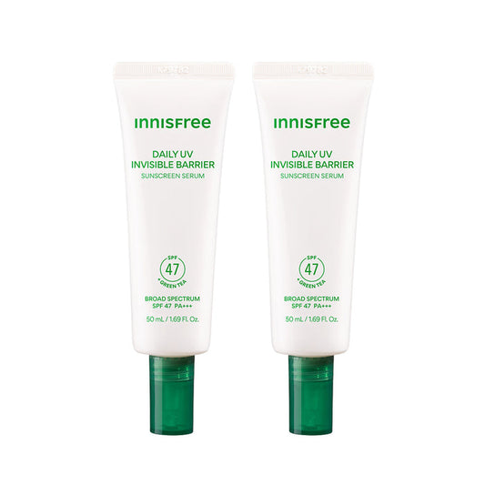 2x Green Tea Sunscreen Serum Duo packshot