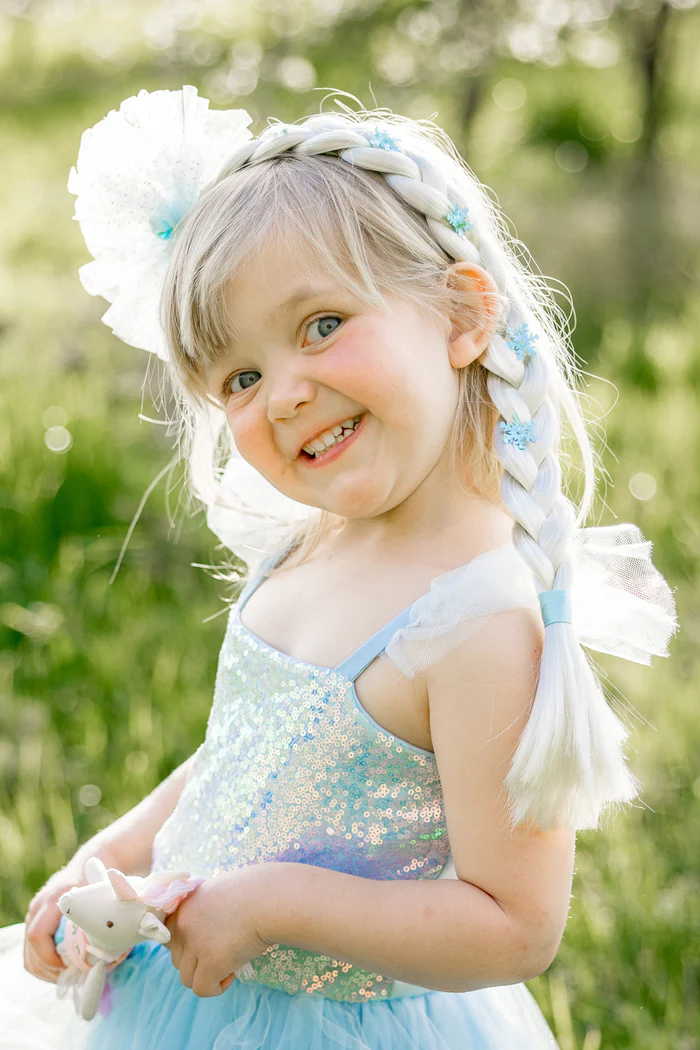 HAIR BRAID ICE QUEEN PRINCESS