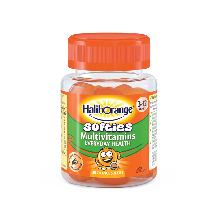 Haliborange Orange Softies Multivitamins (3-12 Yrs)