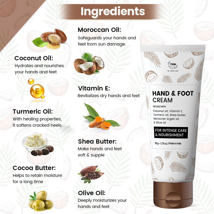 Hand and Foot Cream for Nourished Hand & Feet