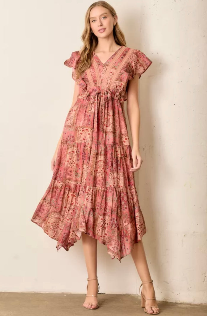 HANNAH PRINTED DRESS