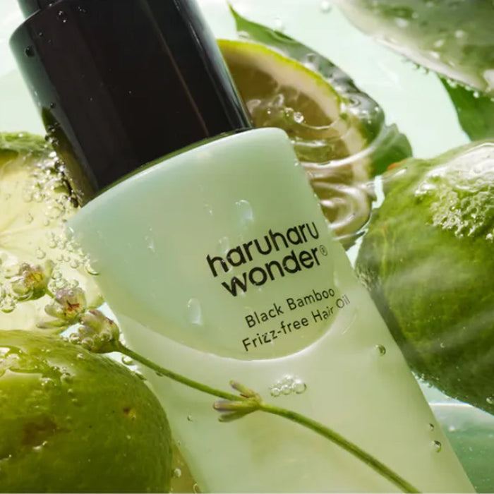 Haruharu Wonder Black Bamboo Frizz-Free Hair Oil 80ml