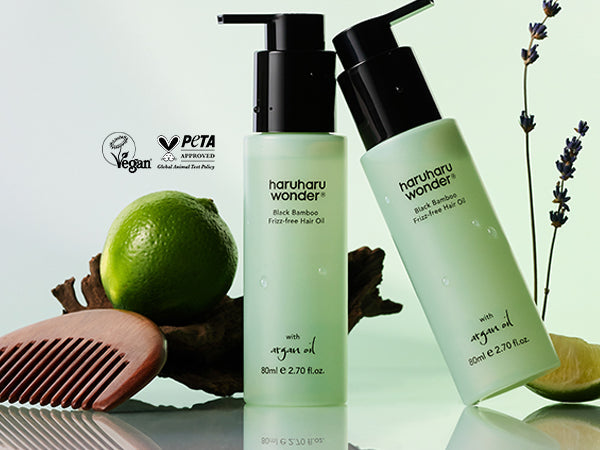 Haruharu Wonder Black Bamboo Frizz-Free Hair Oil 80ml