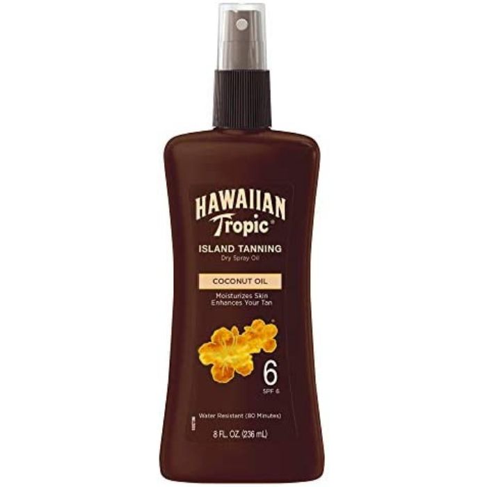 Hawaiian Tropic Island Tanning spf6 Coconut Oil Spray 236 ml Hawaiian