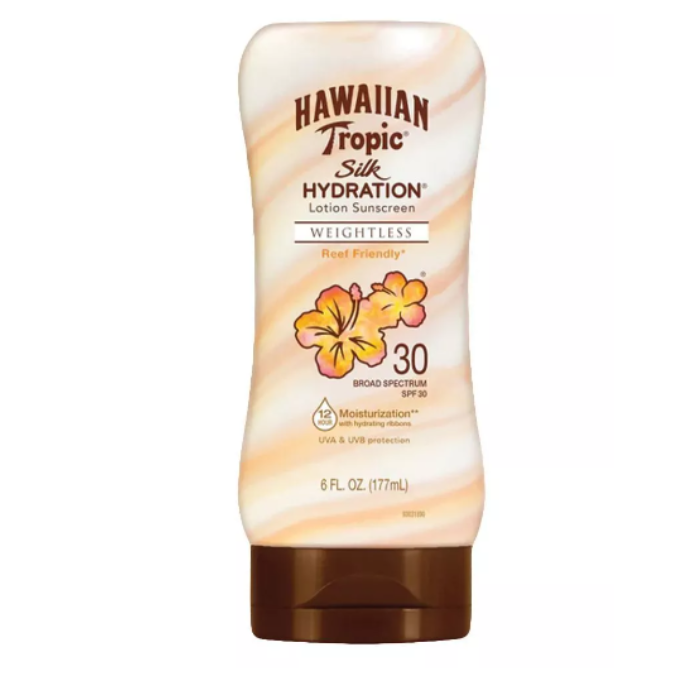 Hawaiian Tropic Silk Spf30 Hydration Lotion 177ml Hawaiian