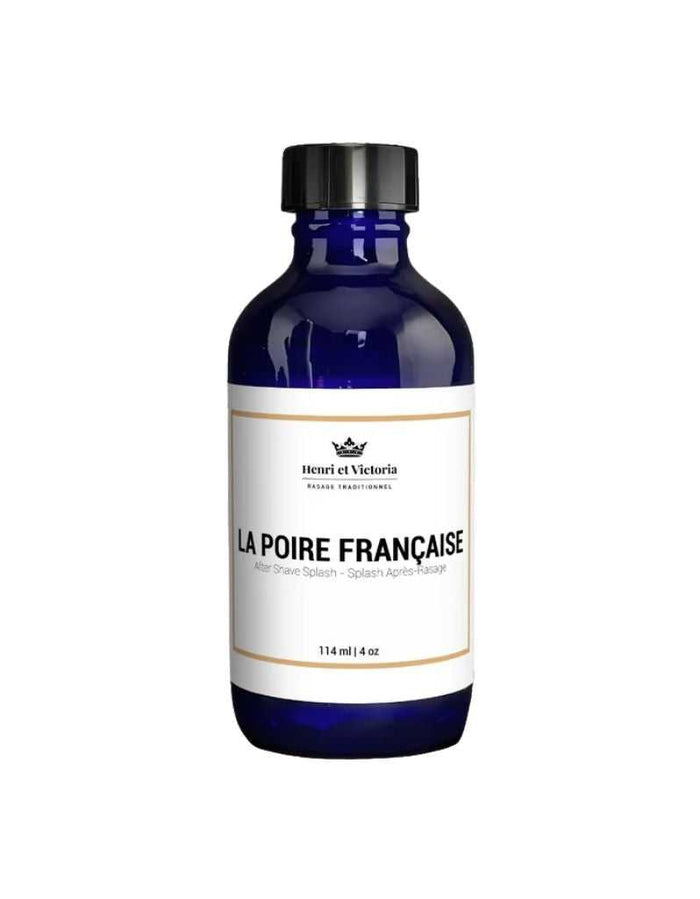 La Poire Française aftershave splash bottle